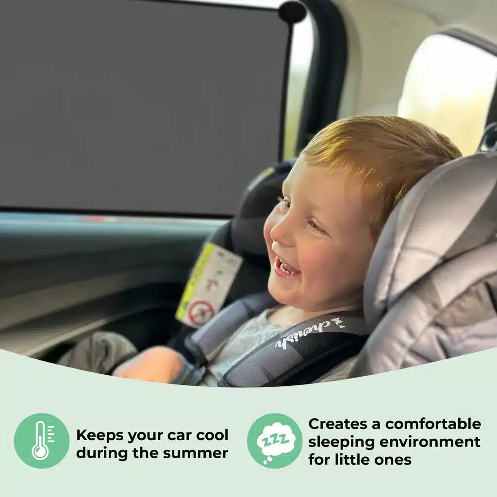 My Babiie Suction Cup Car Sunshades - 2 Pack