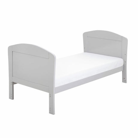 Babymore Aston 3 Piece Nursery Furniture Set with Cot Bed, Dresser & Wardrobe - Grey