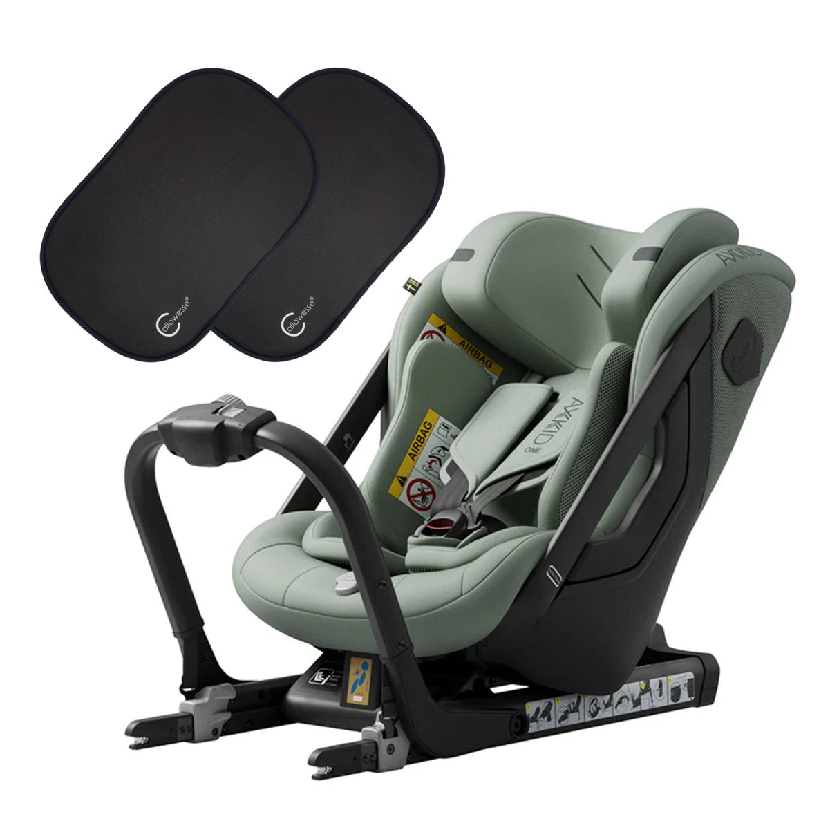 Axkid One 3 Car Seat - Nordic Bloom Green