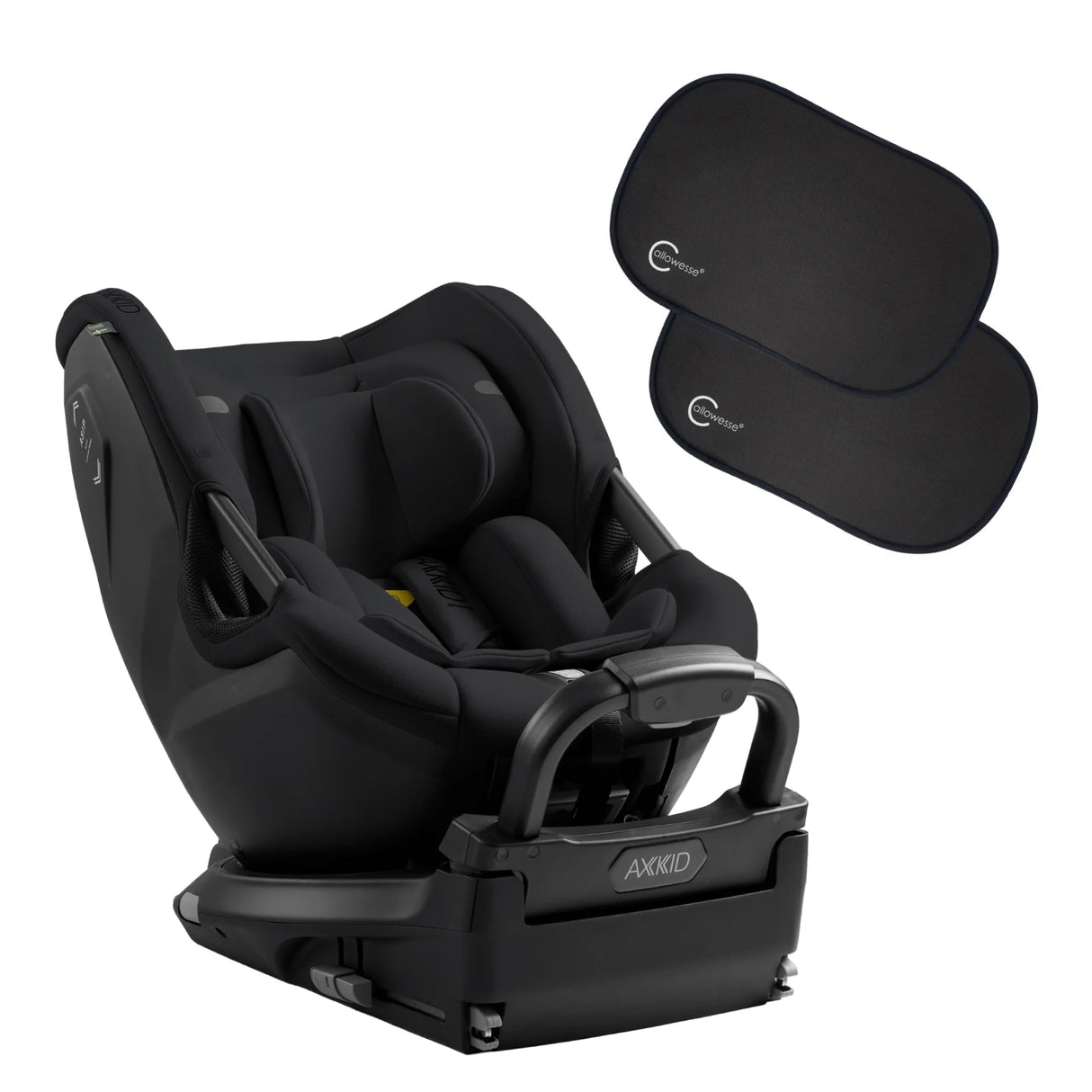 Axkid Spinkid 2 Car Seat - Coastal Storm Black