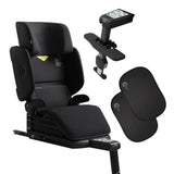 Axkid UP High Back Booster with Footrest - Coastal Storm Black