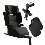 Axkid UP High Back Booster with Footrest - Forest Moss Green