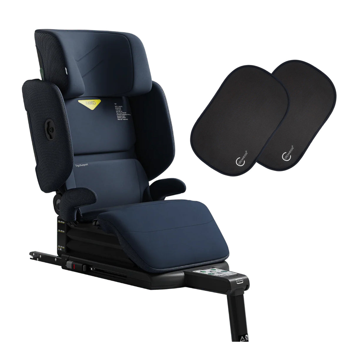 Axkid UP High Back Booster with Footrest - Glacier Lake Blue