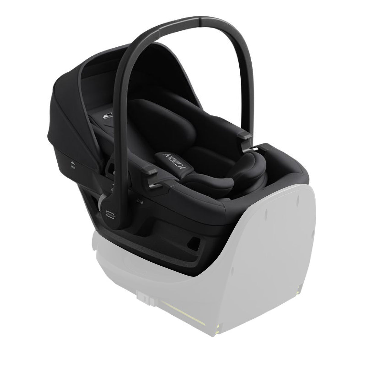 Axkid Zero Pro Infant Car Seat - Coastal Storm Black