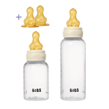 BIBS Grow & Flow Baby Bottle 150ml and 270ml Latex Set - Ivory