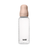BIBS Medium Flow 270ml Latex Baby Bottle - Blush