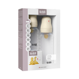 BIBS Grow & Flow Baby Bottle 150ml and 270ml Latex Set - Ivory