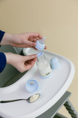 BIBS Slow Flow 150ml Latex Baby Bottle - Blue