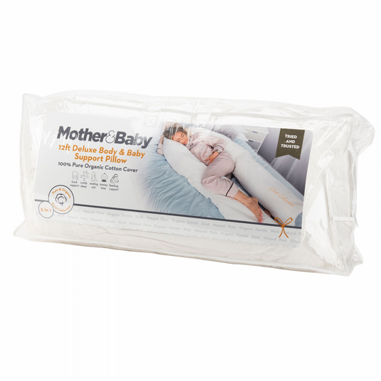 Mother&Baby 12ft Deluxe Body and Baby Support Pillow
