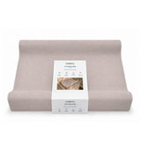 CuddleCo Wedge Muslin Changing Mat - Cashmere Mocha