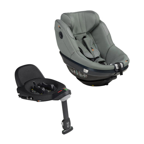 BeSafe Beyond 2 360 Car Seat - Meadow Green Soft Breeze