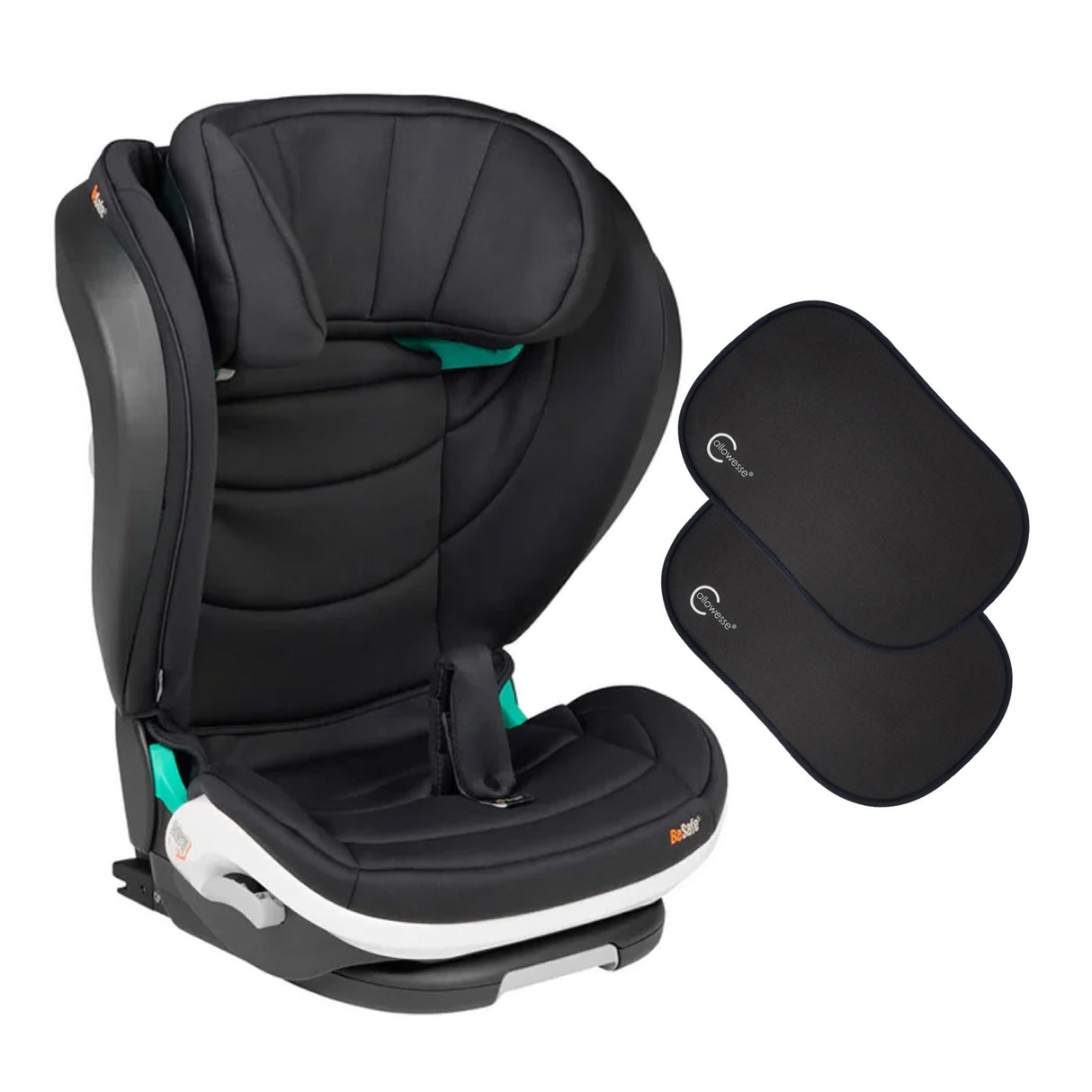 BeSafe Flex FIX 2 High Back Booster - Black Soft Breeze