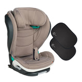BeSafe Flex FIX 2 High Back Booster - Dark Sand Soft Breeze