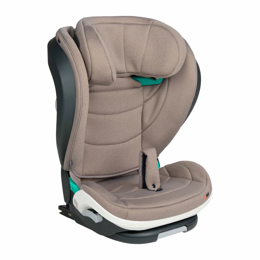 BeSafe Flex FIX 2 High Back Booster - Dark Sand Soft Breeze