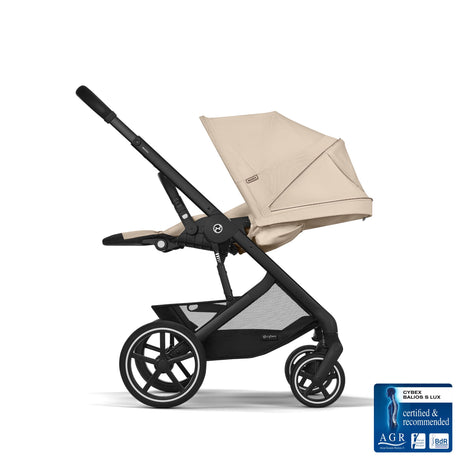 Cybex Balios S Lux Travel System with Cloud G Car Seat - Almond Beige
