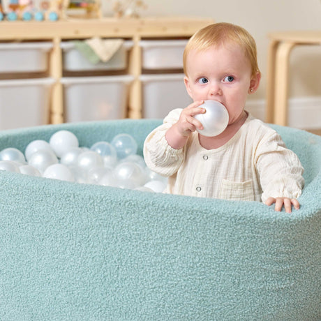 Tutti Bambini Bola Baby Ball Pit with Balls - Ocean Stone