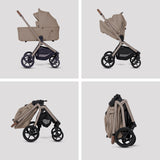 Silver Cross Breez Pushchair Bundle with Accessories - Champagne