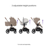 Silver Cross Breez Pushchair Bundle with Accessories - Champagne