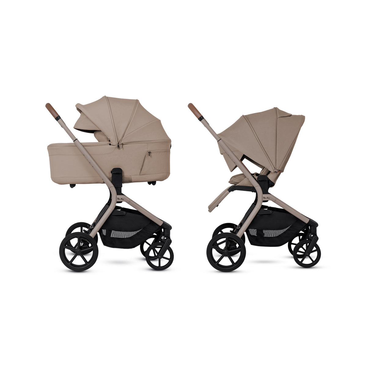Silver Cross Breez Pushchair Bundle with Accessories - Champagne
