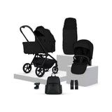 Silver Cross Breez Pushchair Bundle with Accessories - Onyx