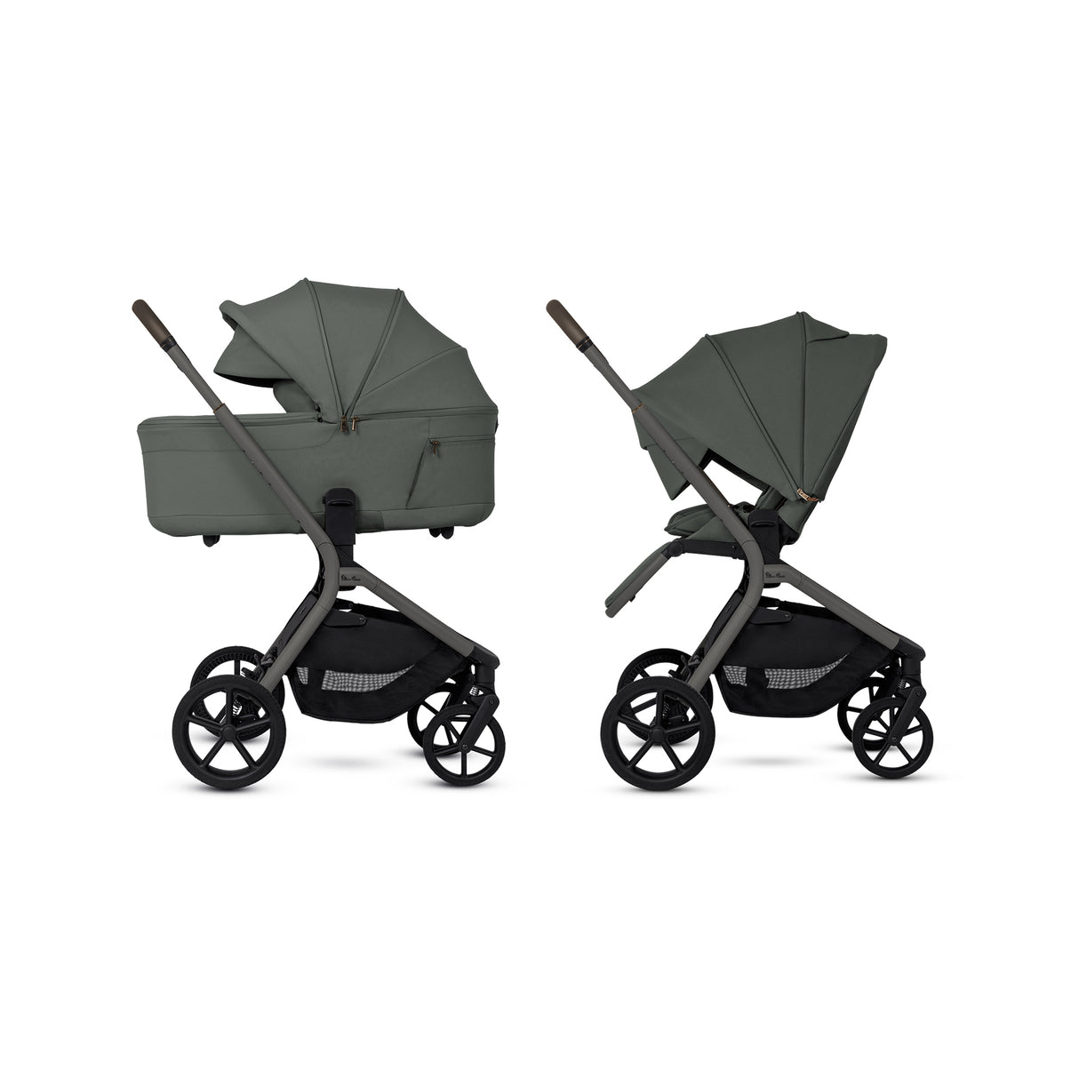 Silver Cross Breez Pushchair Bundle with Accessories - Pewter