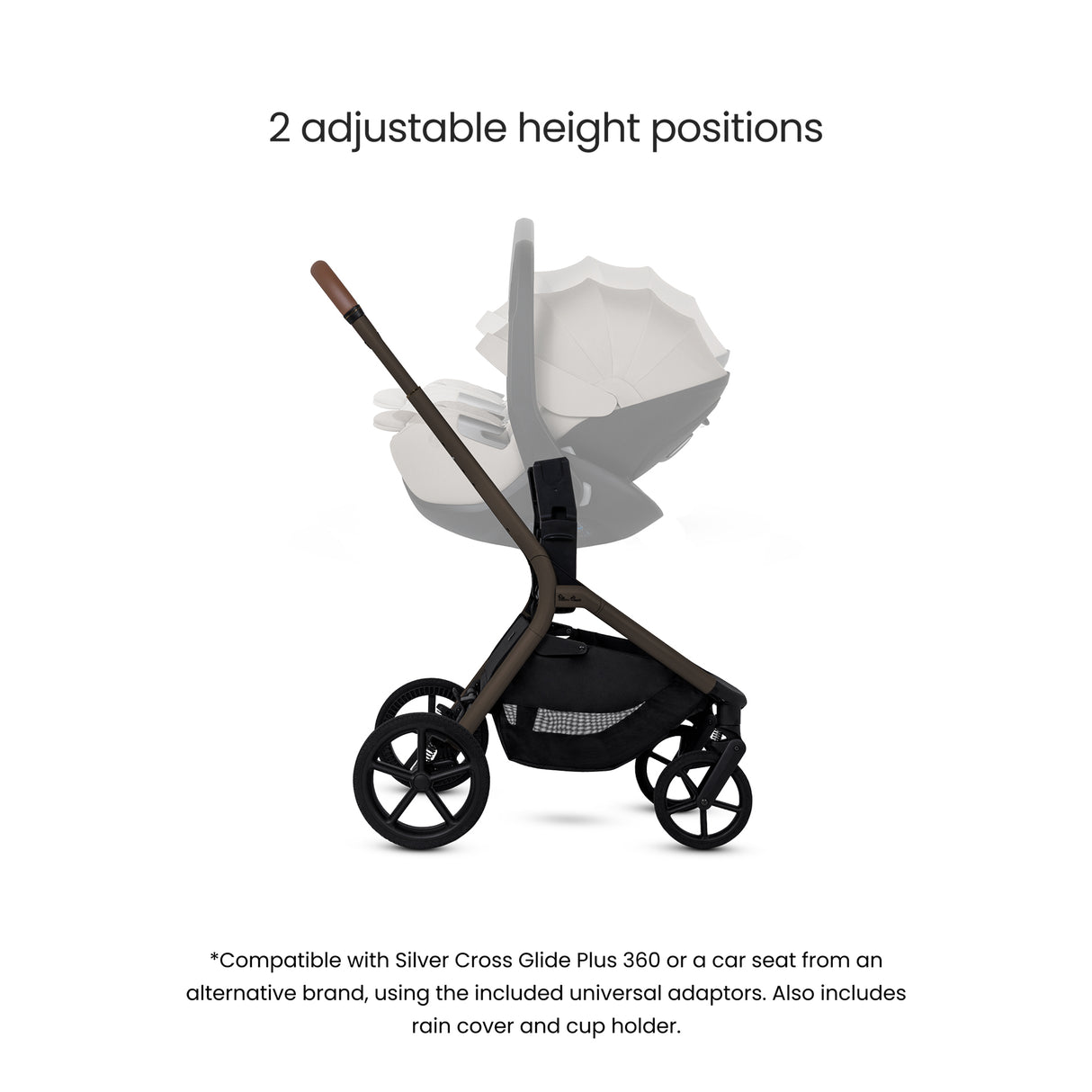 Silver Cross Breez Pushchair - Maple