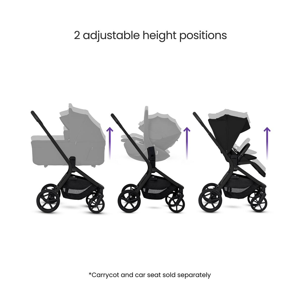 Silver Cross Breez Pushchair - Onyx