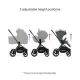 Silver Cross Breez Pushchair Bundle with Accessories - Pewter