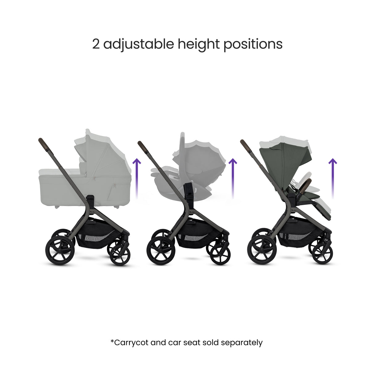 Silver Cross Breez Pushchair - Pewter