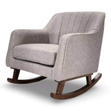 Venture Bristam Nursery Rocking Chair - Grey & Walnut