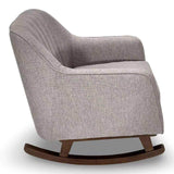 Venture Bristam Nursery Rocking Chair - Grey & Walnut