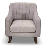 Venture Bristam Nursery Rocking Chair - Grey & Walnut