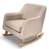 Venture Bristam Rocking Nursing Chair - Natural & Oak