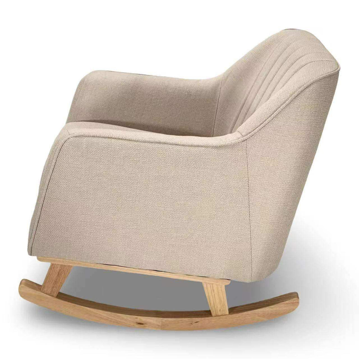 Venture Bristam Rocking Nursing Chair - Natural & Oak