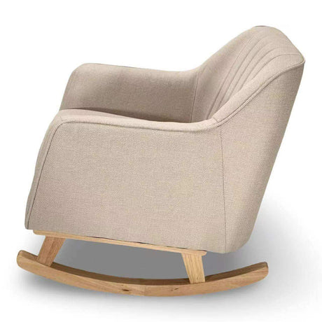 Venture Bristam Rocking Nursing Chair - Natural & Oak