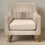 Venture Bristam Rocking Nursing Chair - Natural & Oak