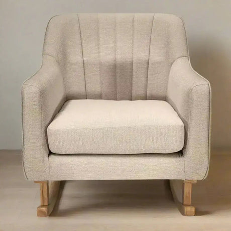 Venture Bristam Rocking Nursing Chair - Natural & Oak