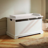 CuddleCo Beaumont Toy Storage Box - White