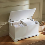 CuddleCo Beaumont Toy Storage Box - White