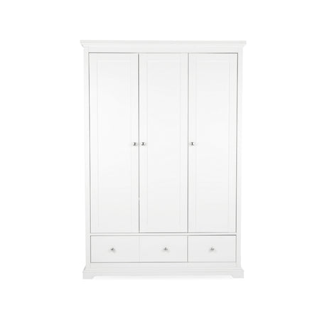 CuddleCo Beaumont Triple Wardrobe - White