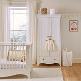 Cuddleco Clara Double Nursery Wardrobe - White