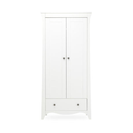 Cuddleco Clara Double Nursery Wardrobe - White