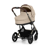 Cybex Talos S Lux Carrycot Travel System with Cloud T Car Seat & ISOFIX Base - Almond Beige