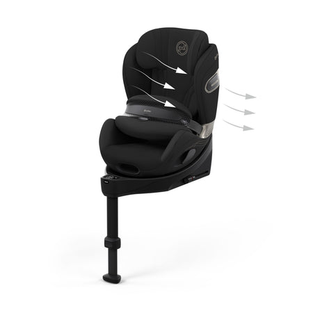 Cybex Anoris Si i-Size Airbag Car Seat with ISOFIX Base -  STYLE Sepia Black