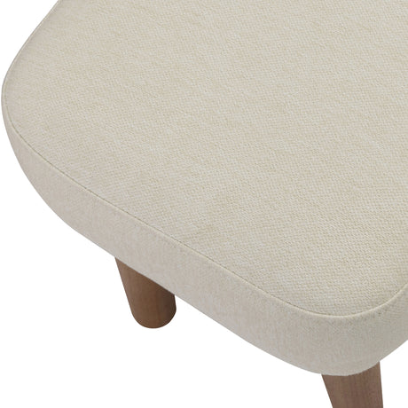 Babymore Callie Nursing Chair with Foot Stool - Ivory