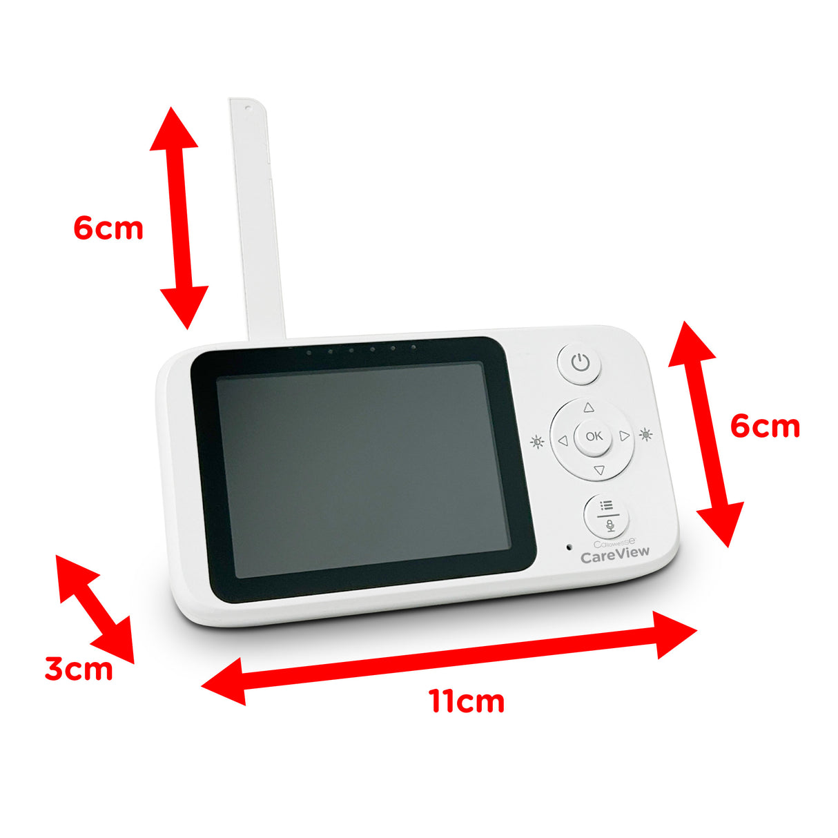 Callowesse CareView 2.8" Digital Video Baby Monitor Twin Camera Bundle