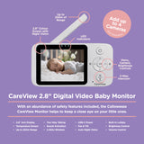 Callowesse CareView 2.8" Digital Video Baby Monitor Twin Camera Bundle