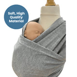 Callowesse Ergonomic Baby Wrap Carrier – Grey