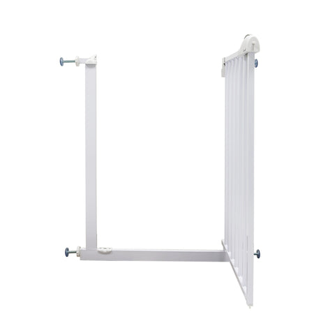 Callowesse Narrow Baby & Toddler Pressure Fit Door & Stair Safety Gate | 67-75cm x H79cm - White