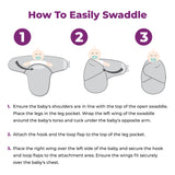 Callowesse Newborn Baby Swaddle 0-3 Months 0.5 TOG - Bears and Blossoms